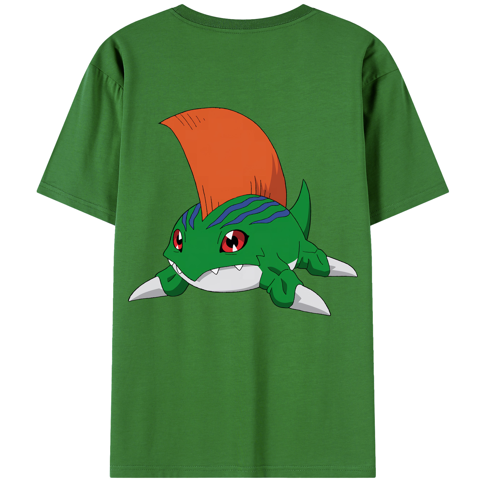 （画像用） Digimon デジタルモンスター/デジモン レディース半袖Tシャツ(バックプリント)